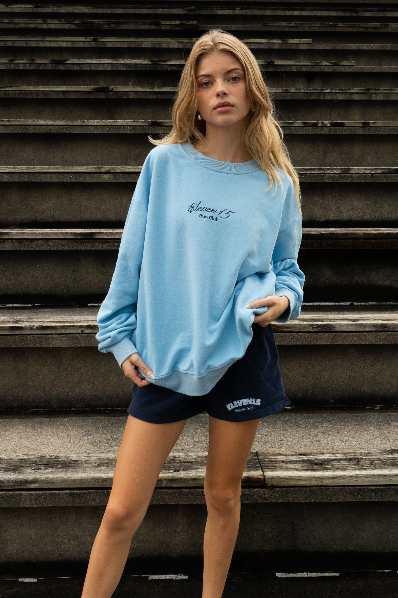 Run Club Crew - Sky Blue