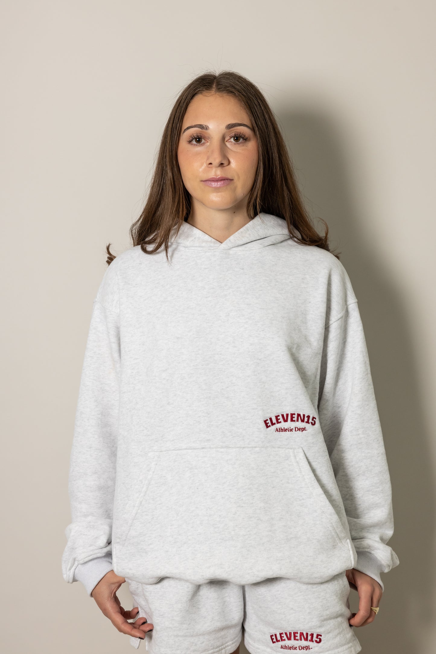 Classic Hoodie - Heather Grey